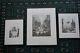 Philippe Mohlitz Etching Engraving Lot Of 3x Les Grand Desordre Rare Art Pieces