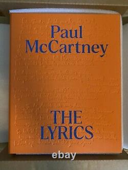 Paul McCartney-SIGNED Numbered Book Beatles The Lyrics Deluxe Limited #95 of 175