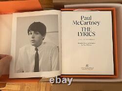 Paul McCartney SIGNED The Lyrics Deluxe Autographed Limited. Finest Copy Avail