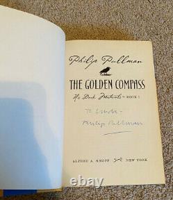 Philip Pullman The Golden Compass Signed / Inscribed 10th Anniversary Edition