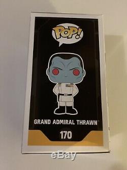 Pop! Funko Star Wars Rebels Grand Admiral Thrawn 2017 Galactic Convention Signed