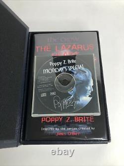 Poppy Z Brite Deluxe Lettered QQ Lazarus HeartJames O'Barr CrowSIGNED X4