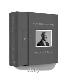 President Barack Obama Signed'a Promised Land Deluxe Edition Autographed Book