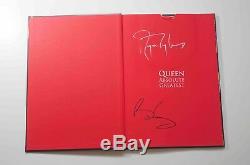 Queen absolute greatest Deluxe Book Edition signed by Brian May and Roger Taylor