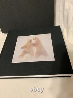 RARE 1997 Polar Dance Mangelsen SIGNED LIMITED Edition with Print in Case Box