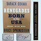 Renegades Deluxe Signed Edition Barack Obama Bruce Springsteen, New, Unread