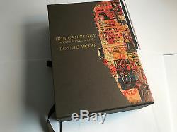 RONNIE WOOD How Can It Be REVIEW COPY Deluxe LEATHER Genesis Book MINT