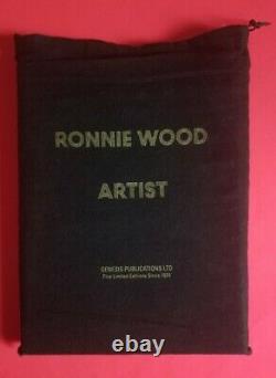 RONNIE WOOD SIGNED ARTIST DELUXE LTD ED GENESIS PUBLICATIONS BOOK Rolling Stones