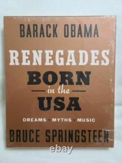 Renegades Born in the USA By Barack Obama and Bruce Springsteen (Crown, 2021)