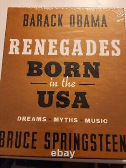 Renegades Born in the USA (Deluxe Signed Edition) Barack Obama & Springsteen