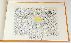 Richard Tuttle 40 Tage, 1989. Signed, Numbered Deluxe Artist Book