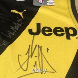 Richmond Tigers 2020 Grand Finalist Team Signed Jumper With COA