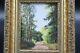 Robert Hughes Miniature Oil Painting The Grand Avenue Savernake Forest 3215