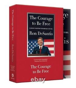 Ron DeSantis AUTOGRAPHED Deluxe Collector Set Only 5000 The Courage to Be Free