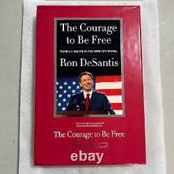Ron DeSantis Signed Deluxe Collector Set 4473/5000 The Courage to Be Free