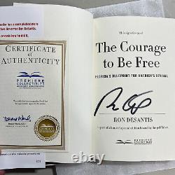 Ron DeSantis Signed Deluxe Collector Set 4475/5000 The Courage to Be Free