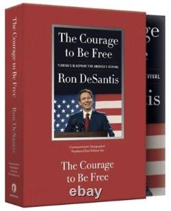 Ron DeSantis Signed Deluxe Collector Set Only 5600 Courage to Be Free