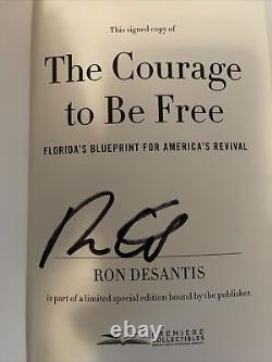 Ron DeSantis Signed & Numbered Deluxe Collector Set- The Courage to Be Free