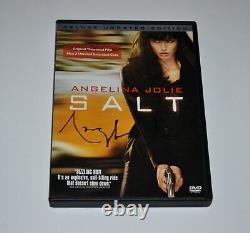 SALT DVD Signed ANGELINA JOLIE Autographed DELUXE UNRATED EDITION Sizzling Hot