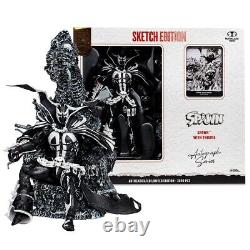 SDCC 2023 Entertainment Earth Spawn Deluxe Line Gold Label 7-Inch Autographed