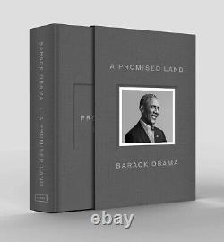 SHIPS TODAYBarack Obama SIGNED A PROMISED LAND Deluxe Book AUTOGRAPHED NEW