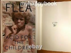 SIGNED Acid for the Children by Flea, with event photos