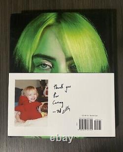 SIGNED Billie Eilish Book by Billie Eilish Autographed Book In Hand