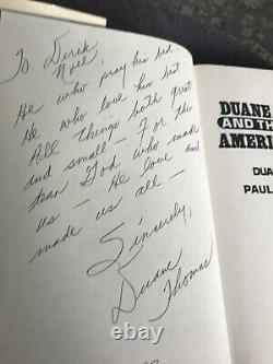 SIGNED FIRST EDITION Duane Thomas and the Fall of America's Team DALLAS COWBOYS