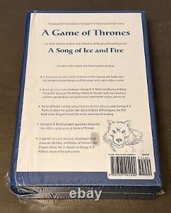 SIGNED GEORGE R. R. MARTIN A Game of Thrones Hardcover w. Slipcase Deluxe LTD 1/1