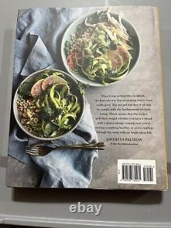 SIGNED Gwyneth Paltrow The Clean Plate 1st Edition Beckett Authentic Cook Book