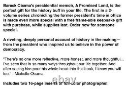 SIGNED & IN HAND Deluxe Clothbound A Promised Land By Barack Obama, Sold Out