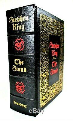 SIGNED LIMITED ED The Stand Stephen King 1990 Leather-bound Box DELUXE FIRST