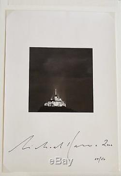 SIGNED MICHAEL KENNA MONT ST MICHEL DELUXE LIMITED EDITION WithSIGNED PRINT