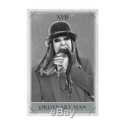 SIGNED OZZY OSBOURNE ORDINARY MAN Deluxe Silver Smoke VINYL LP & Litho