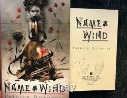 SIGNED PATRICK ROTHFUSS The Name of the Wind10th Anniversary Deluxe Edition
