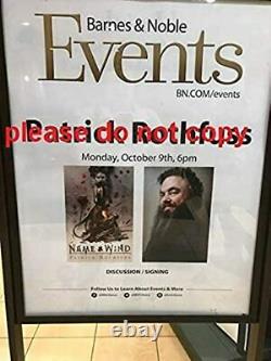 SIGNED PATRICK ROTHFUSS The Name of the Wind10th Anniversary Deluxe Edition
