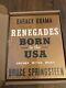 Signed Renegades Born In The Usa Deluxe Barack Obama Bruce Springsteen -in Hand