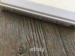 SIGNED THE NOTEBOOK by Nicholas Sparks (1996, Hardcover) 1st ed
