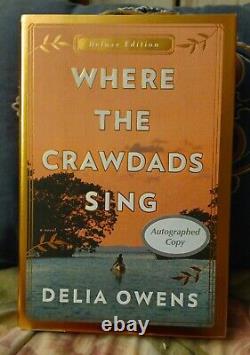 SIGNED Where the Crawdads Sing Signed By Delia Owens Deluxe Edition Hardcover