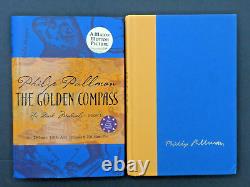 SIGNED by PHILIP PULLMAN Deluxe 2007 Edition COMPASS + SUBTLE KNIFE + SPYGLASS