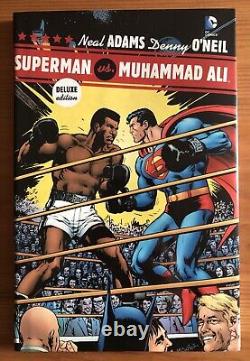 SUPERMAN vs MUHAMMAD ALI Deluxe Edition Hardcover- SIGNED by Neal Adams
