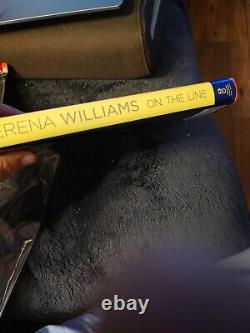Serena Williams SIGNED On the Line (Hardcover)