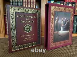 Shakespeare Macbeth Easton Press SIGNED Deluxe Limited 198/1200 LIKE NEW
