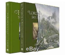 Signed Alan Lee The Hobbit & The Lord of the Rings Sketchbooks Deluxe Box Set