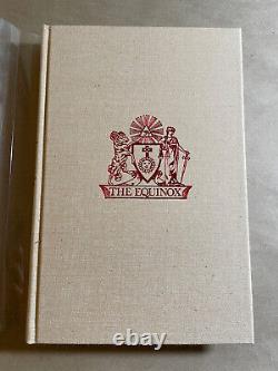 Signed Crowley Liber Aleph Vel CXI, signed deluxe 1st Revised by Hymenaeus Beta