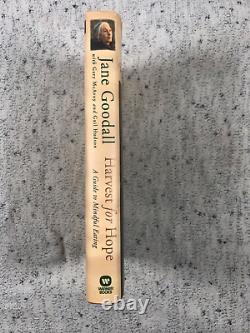 Signed Jane Goodall Harvest For Hope A Guide to Mindful Eating Hardcover