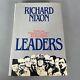 Signed! Leaders By Richard M. Nixon 1982 Warner 1st Hcdj