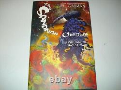 Signed Neil Gaiman The Sandman Overture Deluxe Edition Illustrated First Print