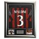 Signed Paolo Maldini Ac Milan Shirt Framed Display Deluxe