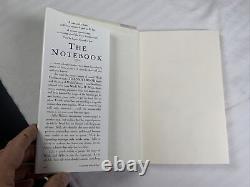 Signed, The Notebook By Nicholas Sparks, 1996 1st 1st HC DJ, Very Good